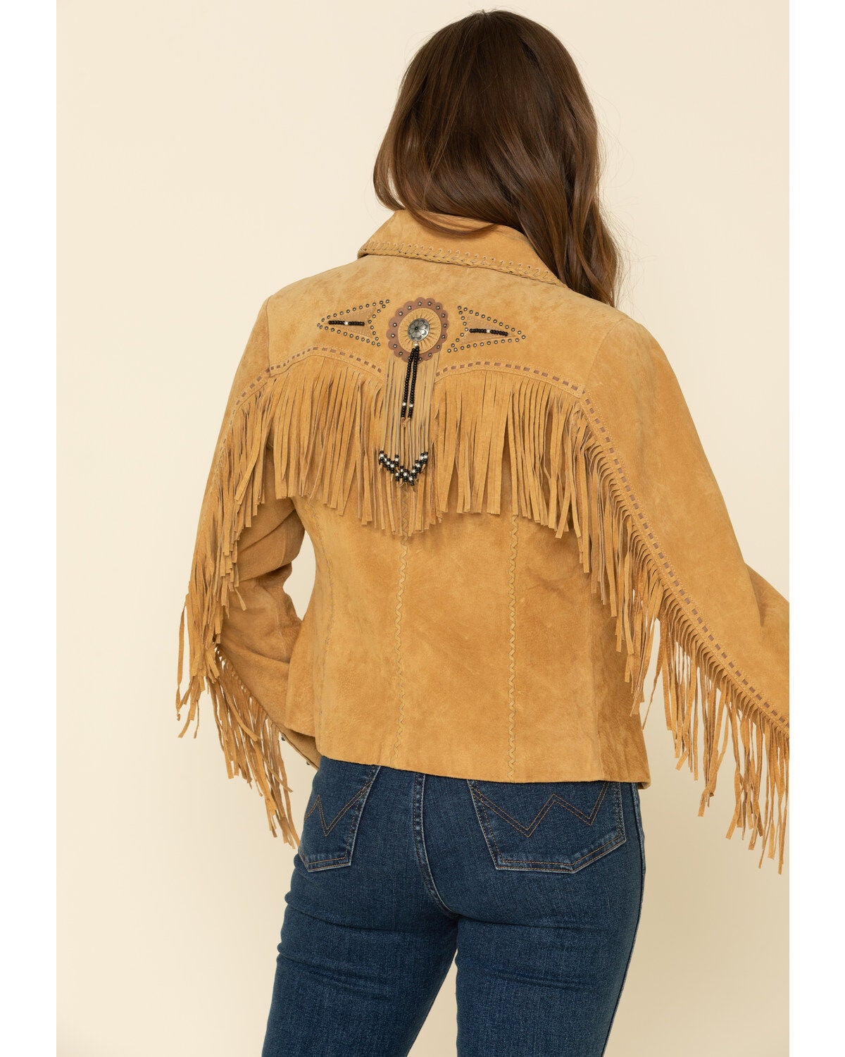fringe jacket womens