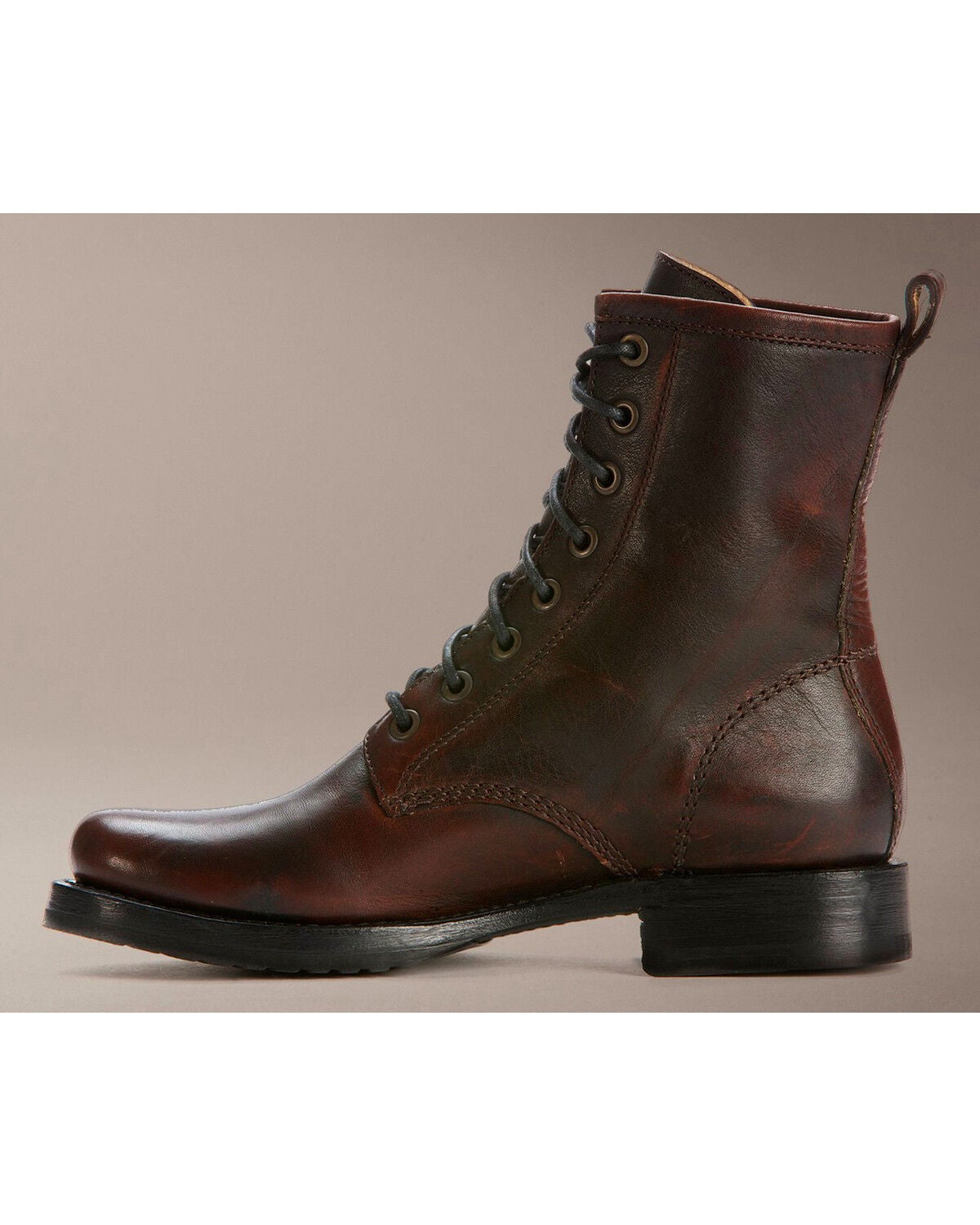 frye veronica combat boots black