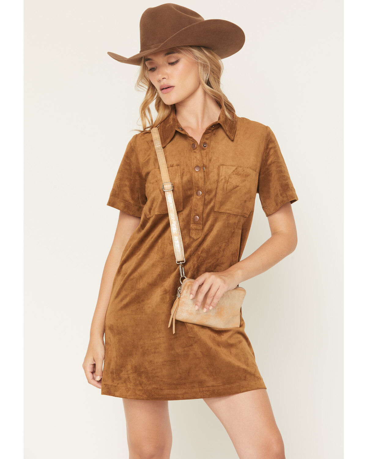 Image #1 - Hobo Women's Fern Slim Belt Bag, Tan, hi-res