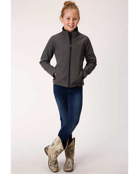 Image #3 - Roper Girls' Softshell Jacket , , hi-res