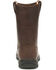 Image #4 - CAT Men's Drawbar Western Work Boots - Steel Toe, Brown, hi-res