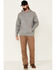 Image #2 - Ariat Men's Flame Resistant Polartec Hooded Work Sweatshirt , Hthr Grey, hi-res