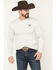 Image #1 - Cowboy Hardware Men's Steerhead Embroidered Long Sleeve Shirt, Oatmeal, hi-res