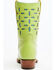 Planet Cowboy Women's Pee-Wee Ah Limon Leather Western Boot - Snip Toe , Green, hi-res