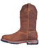 Dan Post Men's Journeyman Waterproof Work Boots - Round Toe, Brown, hi-res