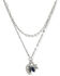 Image #1 - Lainey Wilson Women's Country Cool Hat Charm Layered Necklace, Silver, hi-res