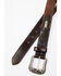 Image #3 - Cody James Men's Praying Cowboy Concho Belt, Brown, hi-res