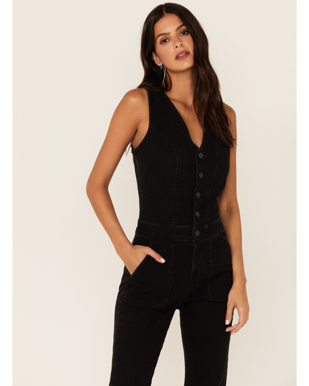 【きれいめファッション51選】上品さと清潔感をキープし Idyllwind Women's Black Center Stage Jumpsuit | Boot Barn ミュージシャン