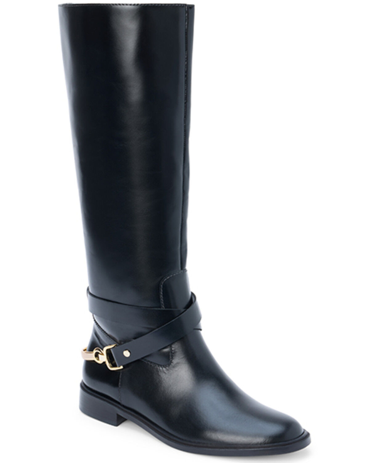 Image #1 - Matisse Women's Richmond Riding Boots - Round Toe, Black, hi-res