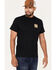 Brixton Men's Alpha Square Camo Logo Graphic T-Shirt , Black, hi-res