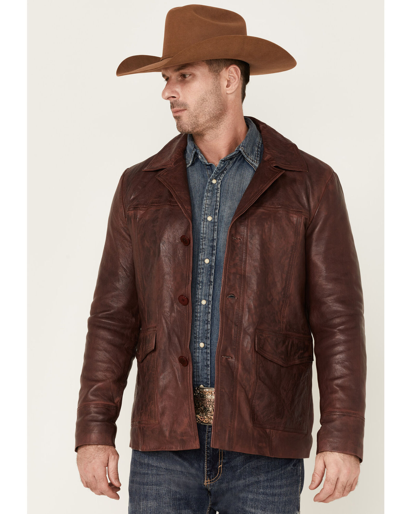 Jacket discount leather car