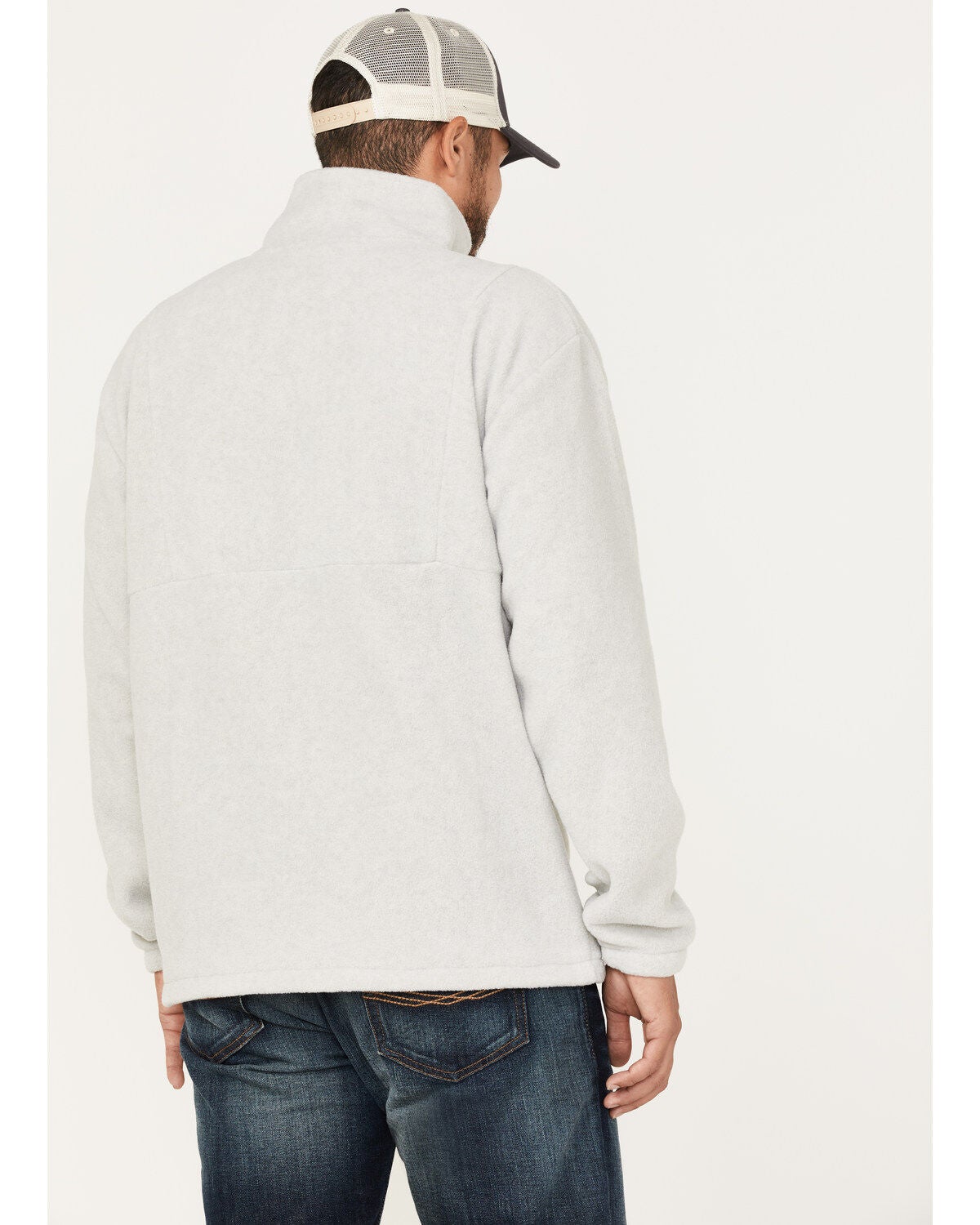 Image #4 - Brixton Men's Half-Zip Fleece Pullover, , hi-res