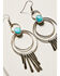 Broken Arrow Jewelry Women's Daniel Earrings, Silver, hi-res