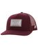 Image #1 - Hooey Doc Ball Cap, Maroon, hi-res