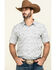 Image #1 - Cody James Men's Los Ranchos Aztec Print Short Sleeve Western Shirt , , hi-res