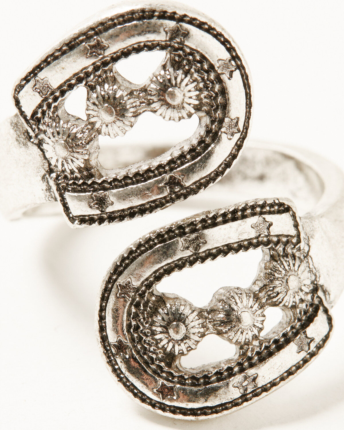 Image #4 - Idyllwind Women's Laredo Antique Silver Ring Set - 3 Piece, Silver, hi-res