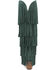 Image #5 - Dingo Women's Wild Child Suede Fringe Tall Western Boots - Snip Toe, Green, hi-res