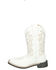 Image #3 - Smoky Mountain Little Girls' Bonnie Western Boots - Broad Square Toe, White, hi-res