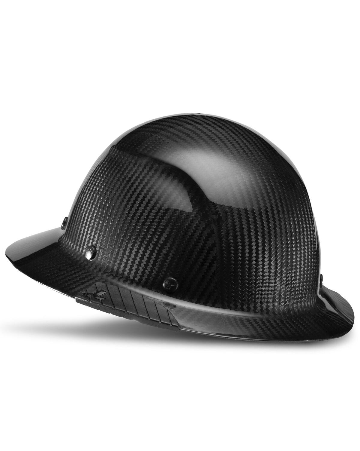 Lift Safety DAX Carbon Full Brim Gloss Hard Hat, Charcoal, hi-res