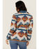 Image #4 - Idyllwind Women's Southwestern Print Shacket, Indigo, hi-res