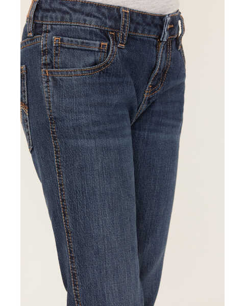 Image #2 - Shyanne Girls' Harrah Dark Wash Bootcut Jeans, Dark Wash, hi-res