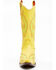 Image #4 - Planet Cowboy Women's Psychedelic Original Soft Western Boots - Snip Toe, Yellow, hi-res