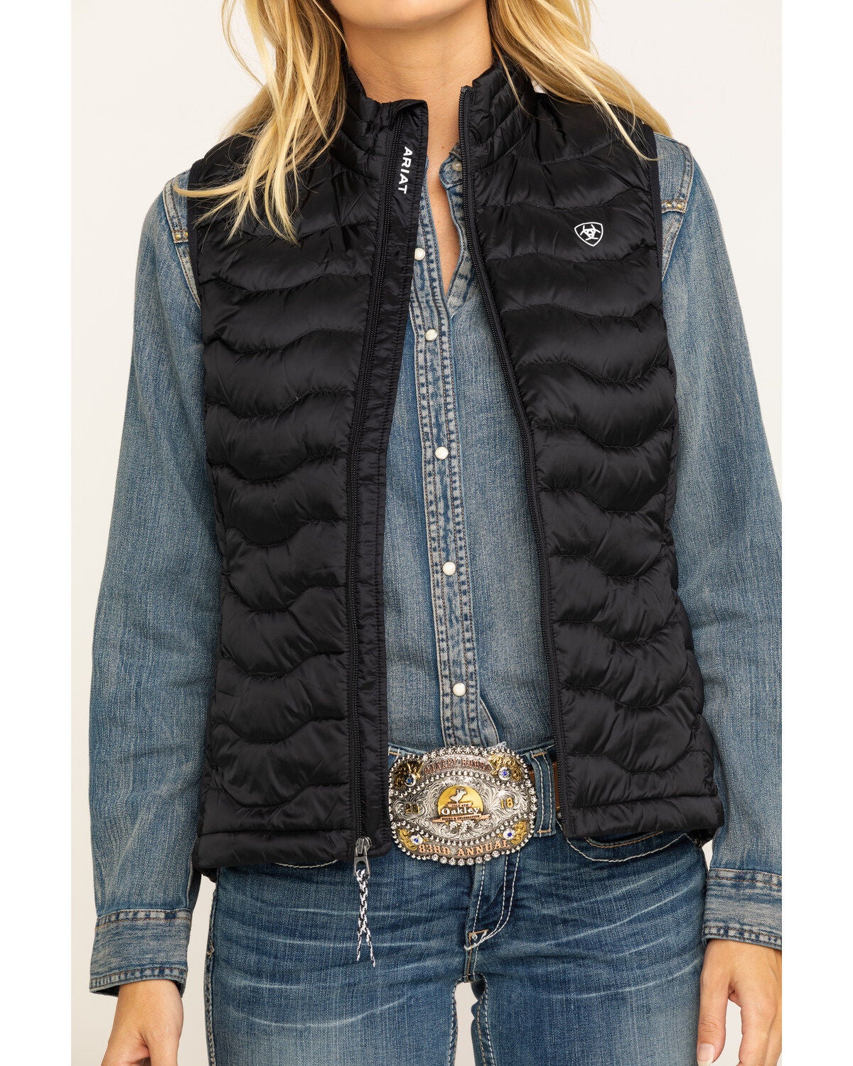 ariat down vest
