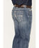 Rock & Roll Denim Men's Pistol Medium Vintage Wash Straight Jeans , Medium Wash, hi-res