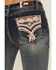 Image #2 - Grace in LA Women's Light Wash Cowhide Pockets Mid Rise Stretch Denim Jeans, Light Wash, hi-res
