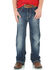 Wrangler Boy's 20X Vintage No. 42 Boot Cut Jeans, Blue, hi-res