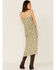 Sadie & Sage Women's Watchin Dreamin Paisley Print Midi Dress, Olive, hi-res