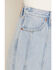 Image #2 - Levi's Women's Icon Light Wash Seamed Denim Mini Skirt, Light Wash, hi-res