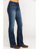 Image #3 - Ariat Women's R.E.A.L. Perfect Rise Stretch Rosa Bootcut Jeans, Blue, hi-res