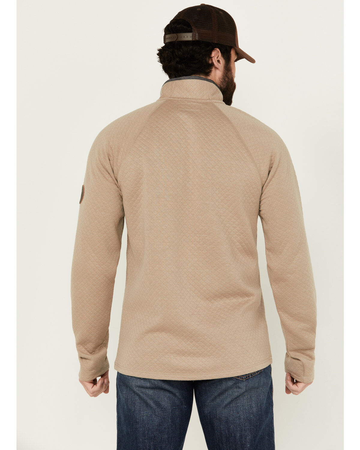 Image #4 - Brothers and Sons Men's Uinta Quilted Pullover, , hi-res