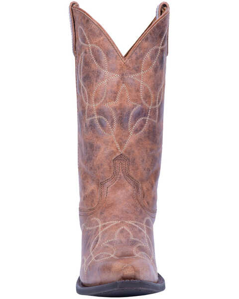 Image #5 - Laredo Men's Oliver Tan Western Boots - Snip Toe, , hi-res