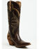Image #1 - Idyllwind Women's Wildside Tall Western Boots - Snip Toe, Brown, hi-res