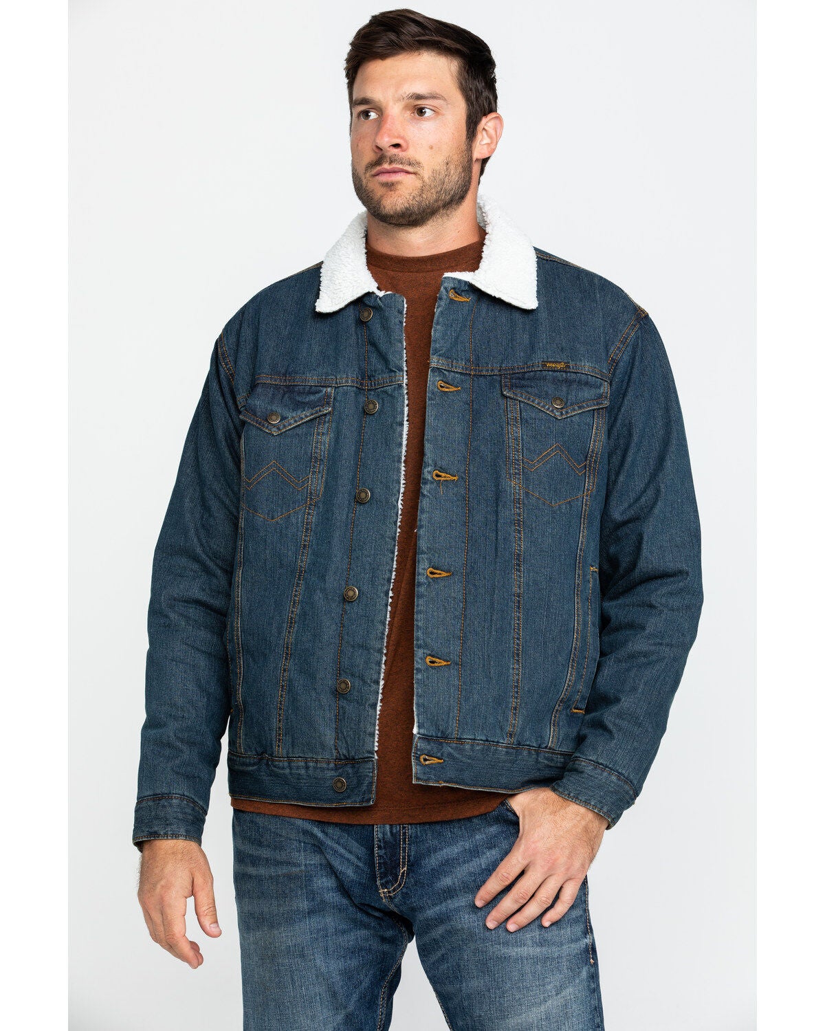 wrangler lined jacket