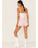 Free People Women's Loving Good Vibrations Shorts, Pink, hi-res