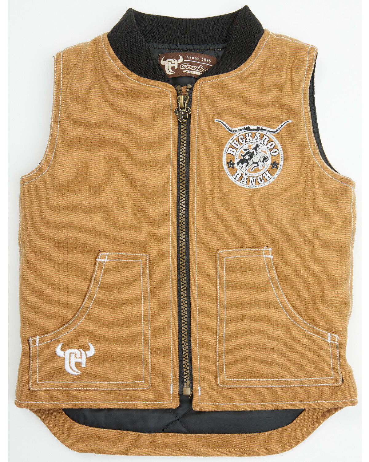 Cowboy Hardware Toddler Boys' Buckaroo Ranch Canvas Vest