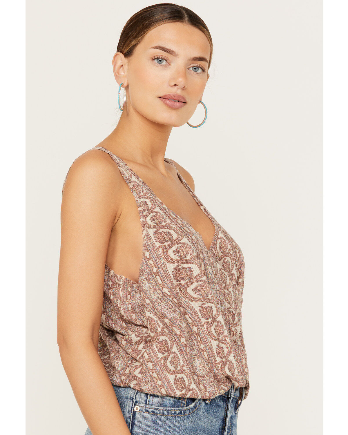 Image #2 - Free People Women's Your Twisted Tank, Ivory, hi-res