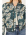 Image #3 - Revel Women's Floral Print Quilted Bomber Jacket, , hi-res