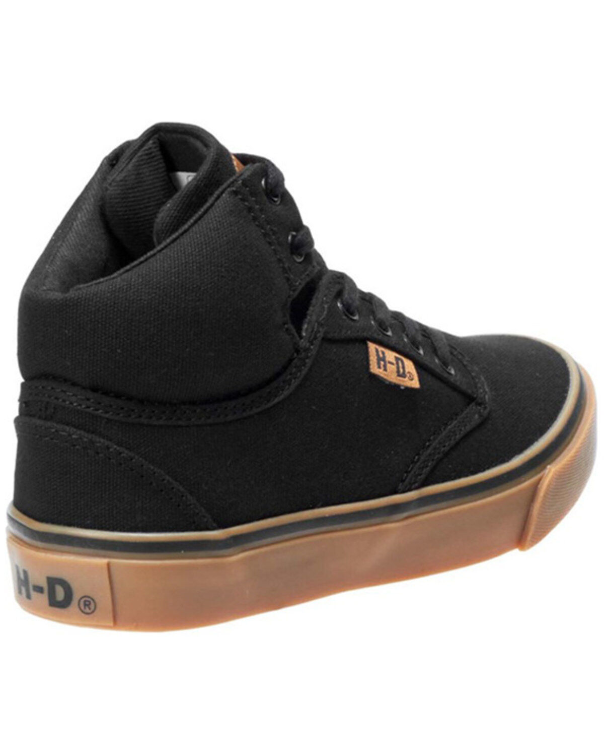 Image #2 - Harley Davidson Boys' Boyton Sneakers, Black, hi-res