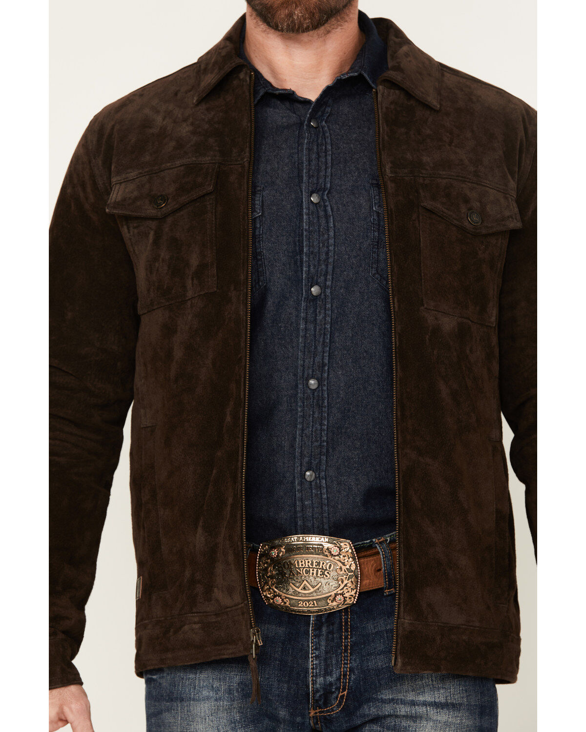 Cody James Men's Suede Hermitage Cromwell 2.0 Jacket | Boot Barn
