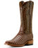 Image #2 - Ariat Men's Futurity Finalist Exotic Caiman Western Boots - Square Toe, Natural, hi-res