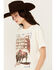 Image #2 - Shyanne Women's The Great Escape Short Sleeve Graphic Tee, Off White, hi-res