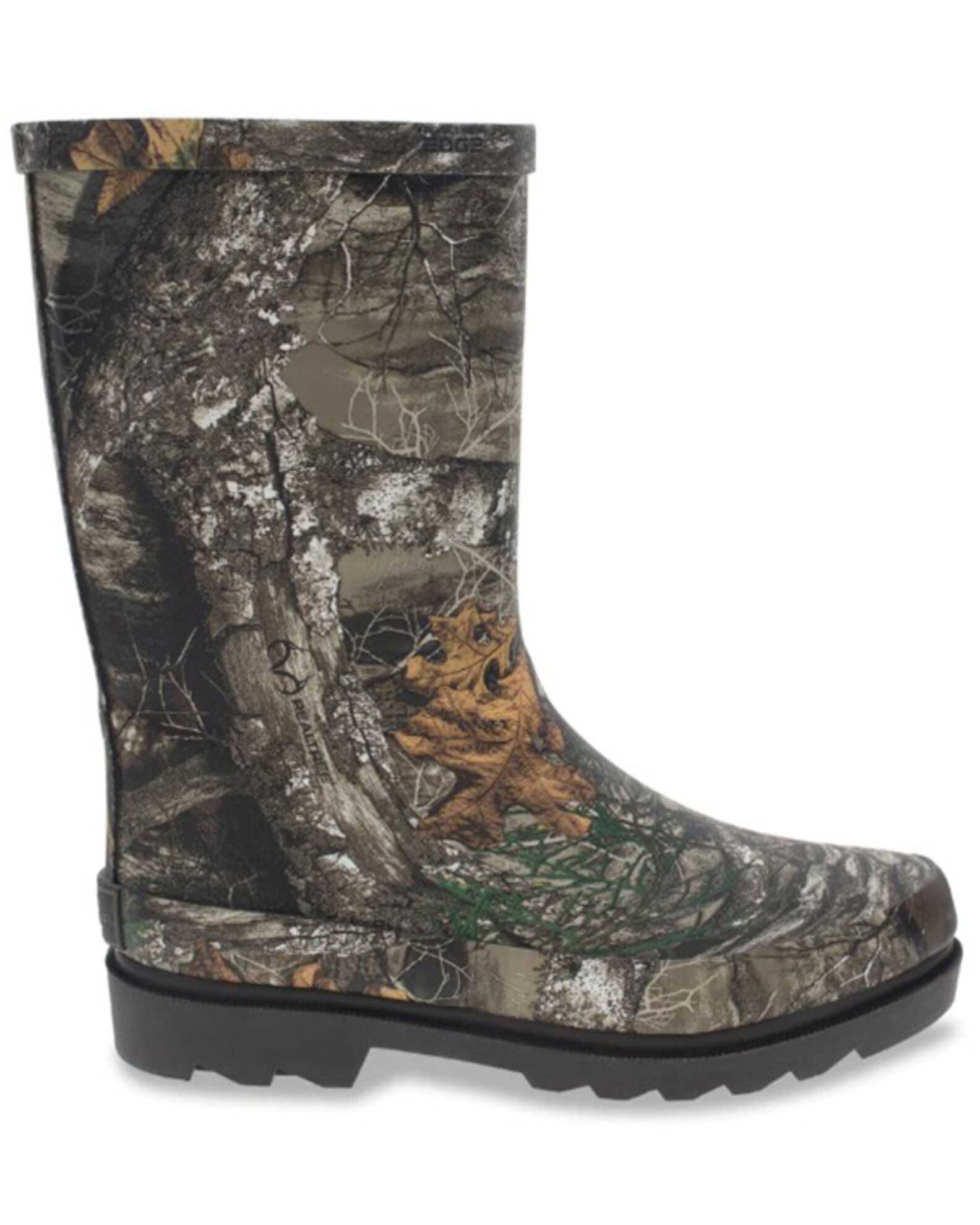 Western Chief Little Boys RealTree Camo Tall Rain Boots Round Toe Boot Barn