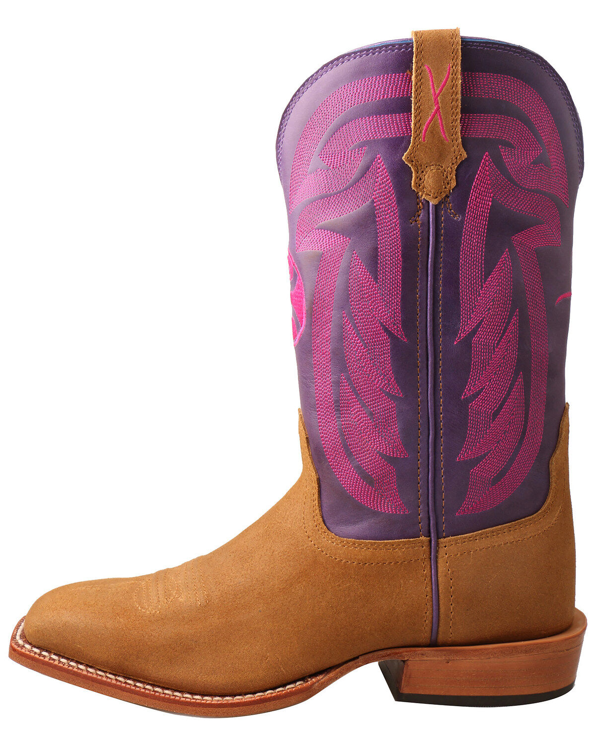 Image #3 - Twisted X Women's HOOey Western Boots - Wide Square Toe, , hi-res