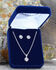 Image #4 - Montana Silversmiths Women's Simply Brilliant Flower Jewelry Set, Silver, hi-res