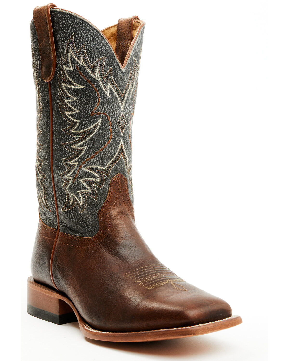 Image #1 - Cody James® Men's Montana Square Toe Western Boots, Brown, hi-res