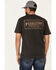Pendleton Men's Vintage Black Warranted To Be Graphic Short Sleeve T-Shirt , Black, hi-res